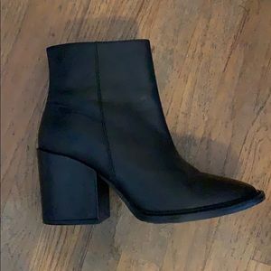 Black heeled boots by ASOS